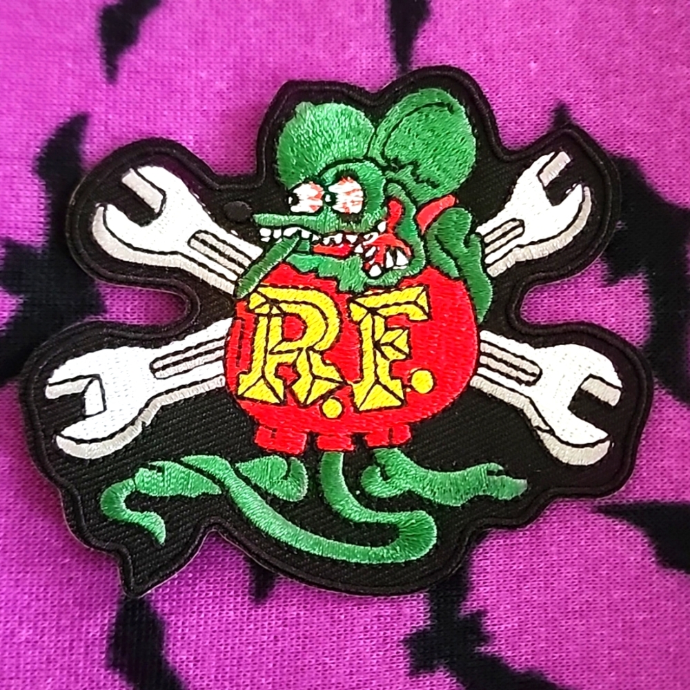 Rat Fink Iron On Patch - Picture 1 of 4